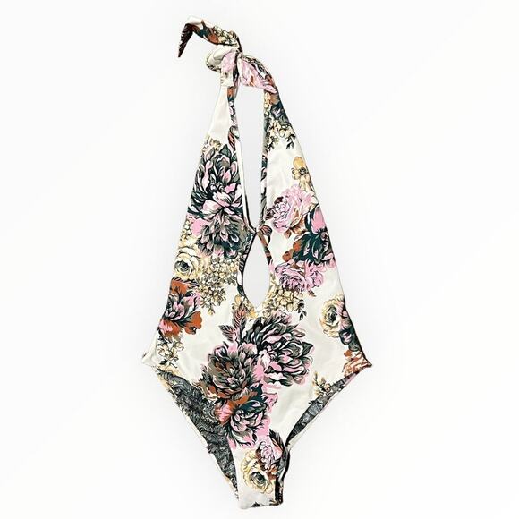 Maaji Jacobean Maia Plunge One Piece Size Medium - Picture 5 of 9